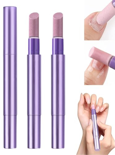 LOZTBUE 2 piezas Bolígrafo de Cuidado de Uñas 3 en 1, Aceite para Cutículas con Fragancia a Camelia, Reparador y Hidratante, Deja un Aroma Agradable durante Horas, Práctico de Usar