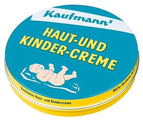 Kaufmanns Haut- und Kindercreme - die optimale Pflegecreme für sensible und empfindliche Haut - für jeden Hauttypen geeignet - 1x 75ml