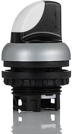 Eaton 216872 M22-WRK3 Wahltaste, Knebel, 3 Stellungen, schwarz, rastend, White
