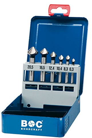 perçage Craft Fraise conique HSS-CO5 Kit Mèche de E dans l'industrie et laser KS6 Co/Ø 6,3–20,5 mm/6 pièces/1710 14 10006