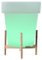 HUSHUI Pots de Fleurs Lumineux à LED, Pots de Plantes à Fleurs, Pot de Fleurs Lumineux à LED, Pot de Fleurs en Plastique, lumières de Jardin imperméables pour Piscine à Gazon
