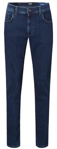Pioneer termojeans för män, mörkblå sten washed, konst. P0 16801-6624, form rando, Mörkblå sten tvättad, 35W x 34L