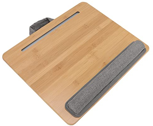 Laptop Desk Bed Tray, Safe Portable Laptop Table Humanized Ergonomic Angle Multifunction for Reading for Playing