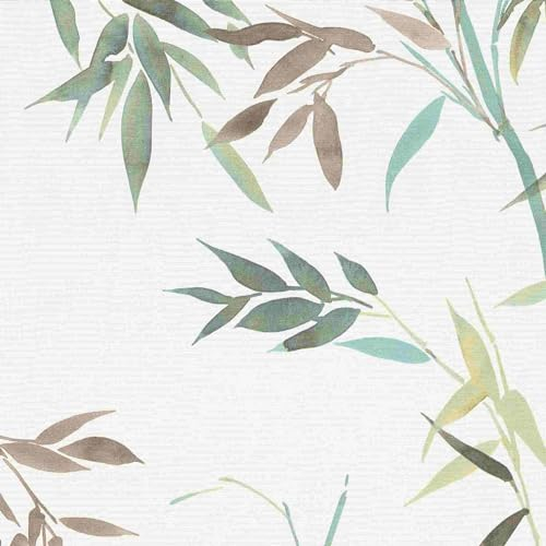 Erismann Papier peint | Collection Martinique | 10388-18 | Papier peint non tissé | Motifs/motifs | 0,53 x 10,05 m | Vert | Tapisserie Murale | Salon | Couloir | Bureau | Cuisine