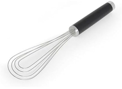 KitchenAid Frusta piatta, nera, 29 cm