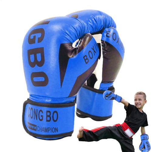 Boxhandschuhe für Kinder – verstellbare Sparring-Handschuhe | bequeme Muay Thai Sparring Mma Kickboxen | Junior-Trainingshandschuhe für 6–12 Jahre alte , Mädchen, Kinder und Kinder