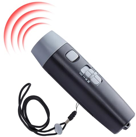 Chaies Fischietto a Mano, Alimentato da batterie a 3 Toni,Fischietto Manuale per Allenamento Sportivo - per soccorritore Calcio Hockey Allenamento Fisico Sopravvivenza Completa