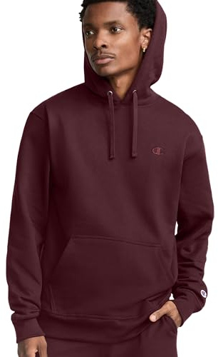 Champion Men's Hoodie, Fleece Striped Sweatshirt for Men (Reg. or Big & Tall)