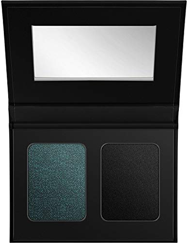 L'Oréal Paris Duo Ombretti Smoke, Isabel Marant Wanted Limited Edition, Nero Matte e Blu Shimmer, Ottimi per Smoky Eye, Palette con Specchietto Incluso
