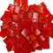 Armena 204150a96 Mosaiksteine zum Basteln Rot 260g 2x2 cm circa 86 Stück, Hochrot