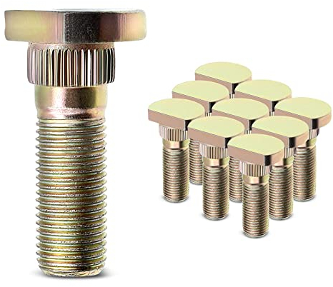 Frankberg 10 pernos de rueda trasera compatibles con FX G20 i30 100 NX Cube, Juke, Almera, Primera, Qashqai +2 I X-Trail 1990