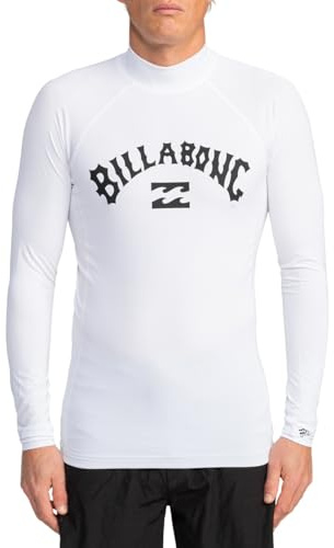 BILLABONG herr Surf Ls-logotyp Rash Guard tröja