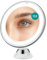 Navaris LED Kosmetikspiegel mit Saugnapf - Kosmetikspiegel mit Vergrößerung - Vergrößerungsspiegel mit Saugnapf - Kosmetikspiegel mit Licht - Für Makeup, Rasieren, Reinigung