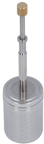 Infusor de café Tipo Prensa, Filtro de émbolo de Preparación de café, café de Prensa Francesa de Acero Inoxidable, Cafetera Resistente Al Calor