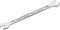 HAZET 450N-5X5.5 99.6 mm Hexagon Profile Double Open-End Wrench - Chrome-Plated