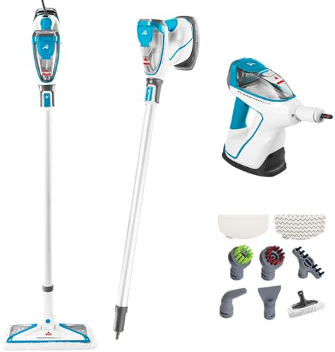 BISSELL PowerFresh Slim 3‑in‑1 Steam Mop & Handheld Steamer, Extension Wand, On‑Board Tool Kit, Multi‑Surface Cleaner for Sealed Hard Floors 2075A