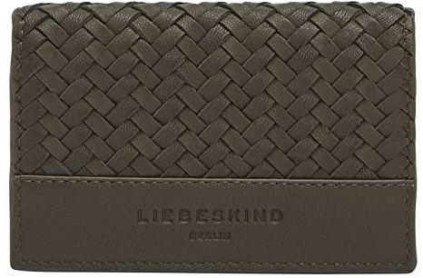 LIEBESKIND Berlin HANNAH Cardie Geldbörse, Extra Small (HxBxT 7.4cm x 11.2cm x 1.5cm), nori green