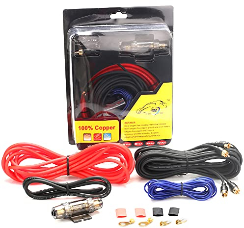 ISUDAR SU6901 Auto Subwoofer (Kupferkabel) RCA