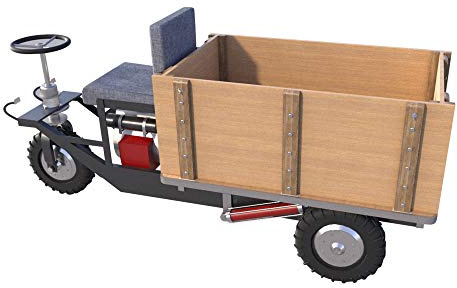 The Best DIY Plans Store Mini Dump Truck Plans DIY Homemade Garden Tractor Small Hydraulic Dump Trailer