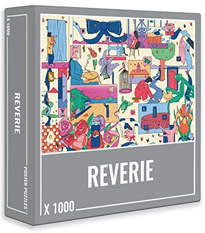 Cloudberries Reverie Puzzle, Puzzles de 1000 pièces, Puzzle de Fleurs Moderne avec Poster Gratuit, Puzzles de Fleurs 1000 pièces pour Adultes