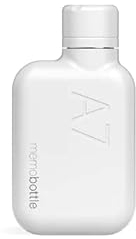 memobottle A7 EDELSTAHL (WEISS) | 8 oz / 250 ml | Robust, Auslaufsicher, Premium Trinkflasche | BPA-frei | Ideal für den modernen Lebensstil, Fitness-Workouts & Reisen