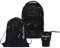 satch Pack Pencil Slider Light Edition Schulrucksack Set 3tlg. mit Sportbeutel (Ninja Matrix)