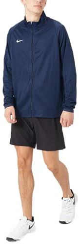 Nike Mens Jacket Epic Knit 2.0 | Full-Zip Training & Fitness Jacket (US, Alpha, Small, Regular, Regular, Navy)