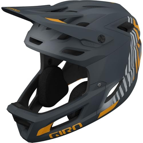Giro Coalition Spherical Adult Full-Face Downhill Mountain Bike Helmet - Matte Dark Shark Dune, Large