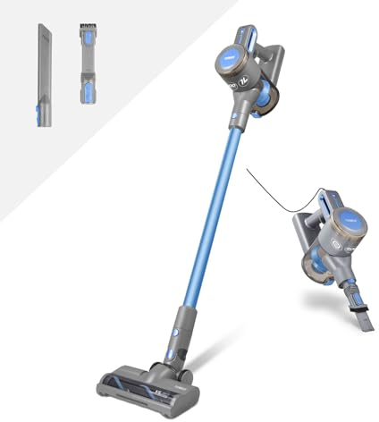 Tower T513006 VL20 Performance Aspirador Vertical 3 en 1 – Aspiradora con Cable y Filtro HEPA Integrado – Aspirador sin Bolsa con Depósito de 1 Litro de Capacidad, 400 W - Azul Agua