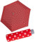Doppler Mini Kinder Taschenschirm Dots - rot