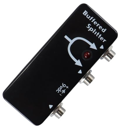 Gurtt Gitarreffektpedal signalbuffert splitter dubbel ren buffert utgång dubbel förstärkare installationspedal