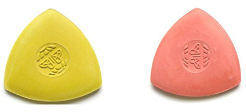 GCS LONDON Dressmaker's/Tailor's Chalk 2 Colours (1 x Red & 1 x Yellow)