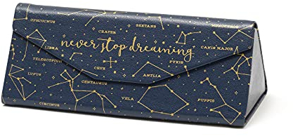 Legami Unisex Custodia Portaocchiali Pieghevole, See You Soon Brillenetui, Stars, One Size