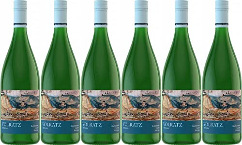 6x Schloss Vollrads 1573 Rheingau Riesling Trocken 1 Liter 2022 - Weingut Schloss Vollrads, Rheingau - Weißwein