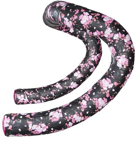 Supacaz Super Sticky Kush Sakura Bar Tape - Cycling Road Bike Handlebar Grip Tape Wrap