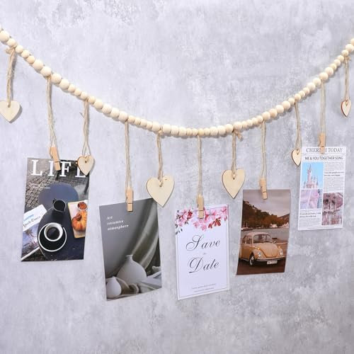 Sibba Clip Fotohalter Raumdekoration Für Schlafzimmer Boho Bilderrahmen Collage Wohnheim Klassenzimmer College Bilder Dekorationen Ästhetische Display Wohnzimmer Wandbehang Banner Aufhänger Kunstwerk