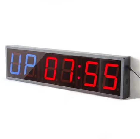 Reloj de Cross Training y Fitness – Cuenta Regresiva, Cronómetro e Intervalos – Viok Sport