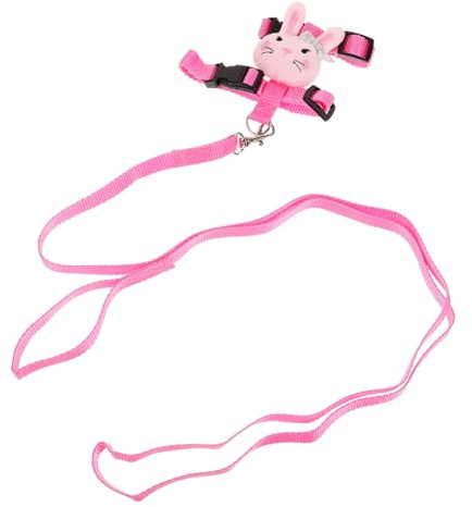 Toyvian 1 Ensemble Harnais et Laisse pour Petits Animaux Ensemble Réglable pour Rongeurs et Fournitures Extérieures Résistantes pour Animaux