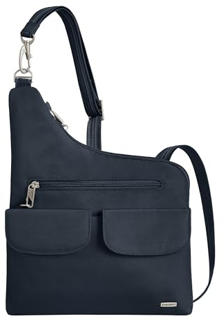 Travelon Anti-Theft Classic Crossbody Bag, Midnight
