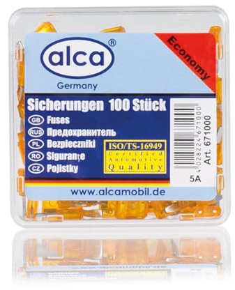 Mini-Sicherungen 5A, 100 St. Economy Box
