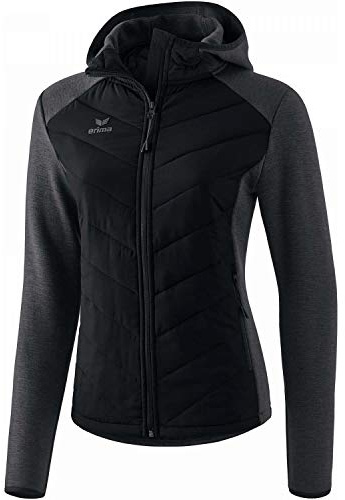Erima Damen Steppjacke Function (2061907), schwarz, 44