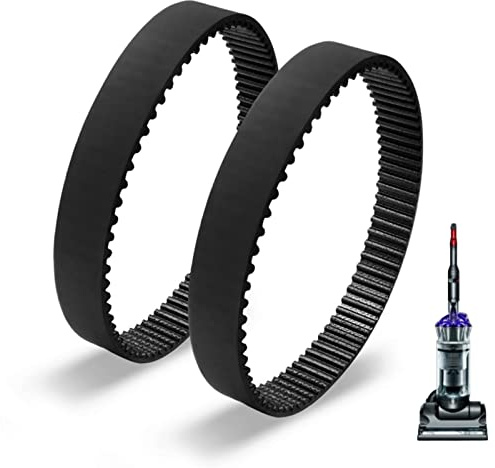 JEDELEOS Replacement Belts for Dyson DC17 Animal Vacuum Cleaner, Replace Parts 11710-01-02 and 911710-01 (Pack of 2)