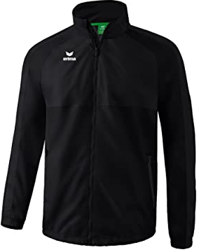 Erima Team Allwetterjacke Dunkel schwarz, S Herren