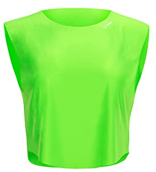 WINSHAPE Damen Functional Light Cropped Top Aet115 T-Shirt, Neon-grün, M EU