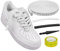 Endoto Lacci Corda per Air Force 1 Scarpe, Stringhe Spesse Grossi e Grandi, Rope laces Kit per Sneaker- Bianco, 10MM
