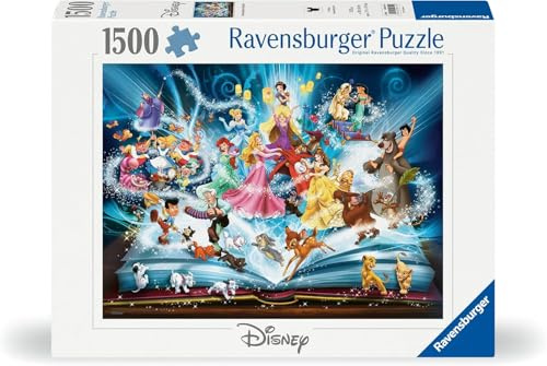 Ravensburger Disney Storybook 1500 Piece Jigsaw Puzzle for Adults and Kids Age 12 Years Up