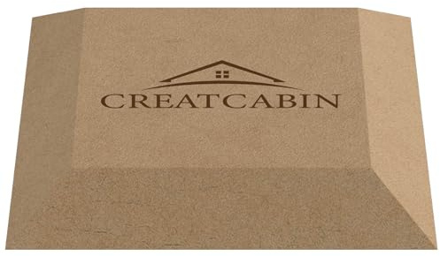 CREATCABIN Moldes de Cerámica Cuadrados Moldes para Formar Placas de Cerámica For de Cerámica de Madera Herramientas de Moldeo de Cerámica de Arcilla Molde de Placa de Cerámica MDF para Placas de Cons
