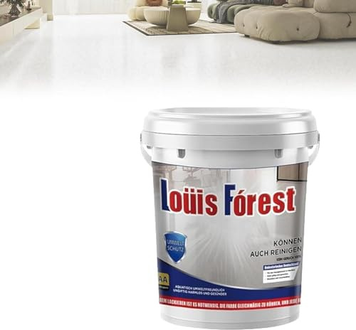 ORVCVGLB Epoxy Colored Sand Floor Paint High-Gloss Marble Effect Epoxy Floor Paint Quick-Dry Non-Slip Waterproof Floors Painting Garage Durable & Eco-Friendly