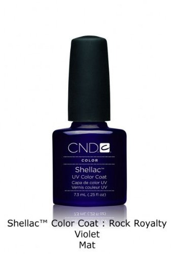 CND Shellac Color Coat UV Nail Polish UV3: Rock Royalty 7.3ml