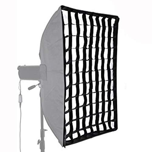 Andoer Softbox Honeycomb Grid for 50x70cm Umbrella, Includes Umbrella and Softbox, Sable
